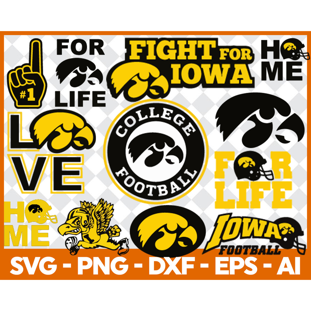 Bundle Designs Fight-For-Iowa SVG-PNG-DXF-EPS - High-Quality Digital Download