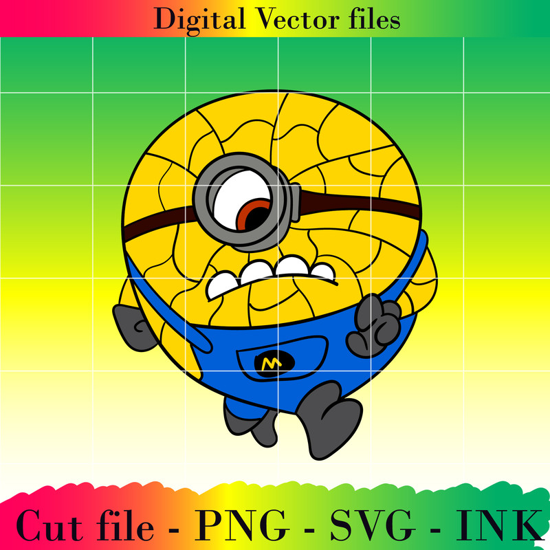 Editable Mega Minion Gus SVG Minion Jerry PNG Tim From Despicable Me 4Minion DaveMinion MelStuart Printable 10