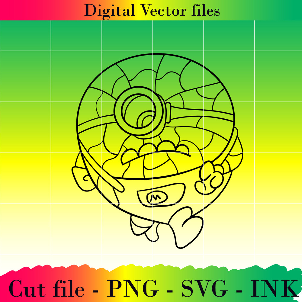 Editable Mega Minion Gus SVG Minion Jerry PNG Tim From Despicable Me 4Minion DaveMinion MelStuart Printable 11