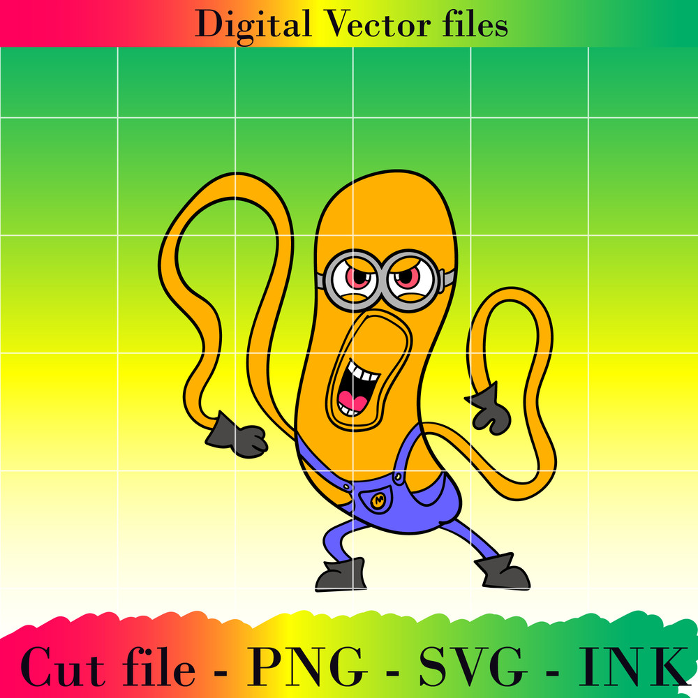 Mega Minion Gus SVG Minion Jerry PNG Tim From Despicable Me 4Minion DaveMinion MelStuart Printable For Birthday 10