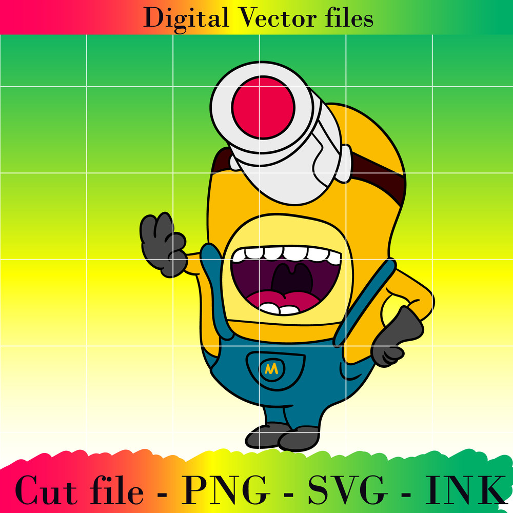 Bundle Mega Minion Gus SVG Minion Jerry PNG Tim Despicable Me 4Minion DaveMinion MelStuart Printable For Birthday 16