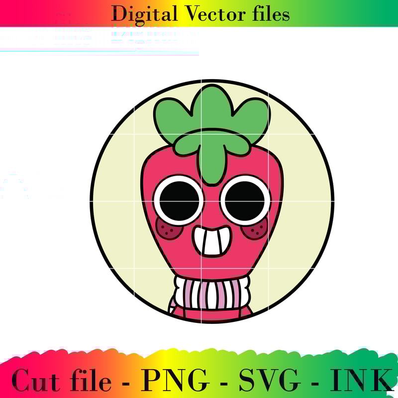 Editable Dandy World AI File Project Printable For BirthdaySVGPNGInk Sprout Sticker 0