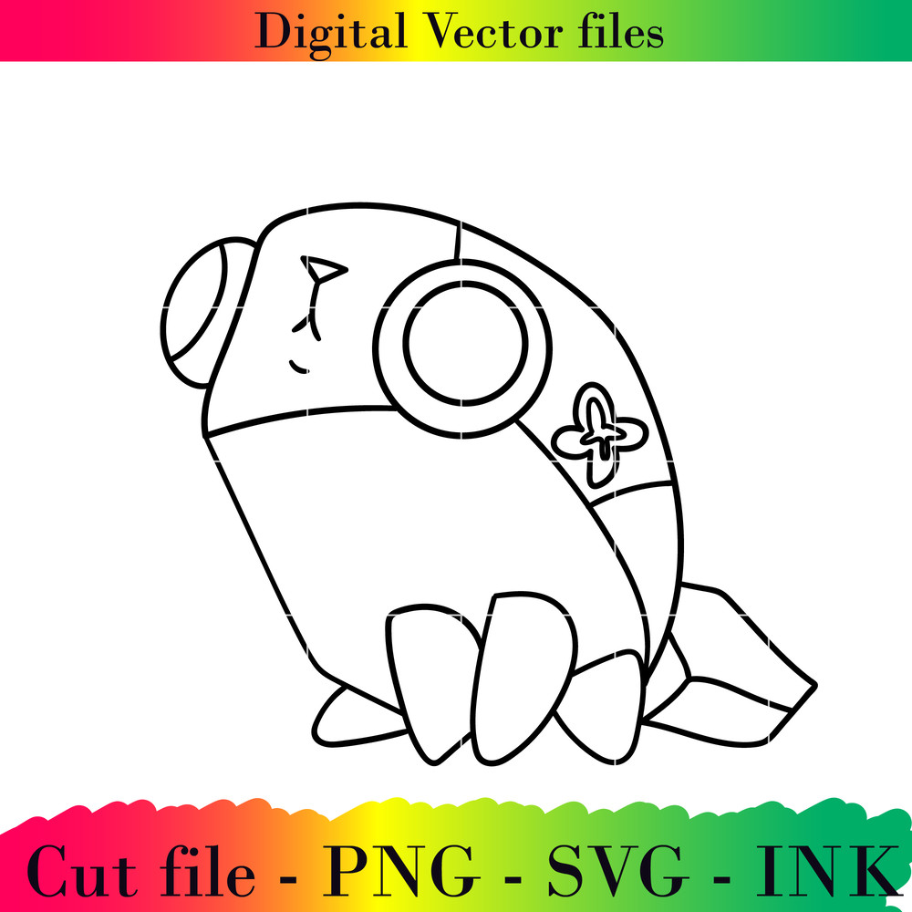 Editable Dandy World AI File Project Printable For BirthdaySVGPNGInk Pebble 1