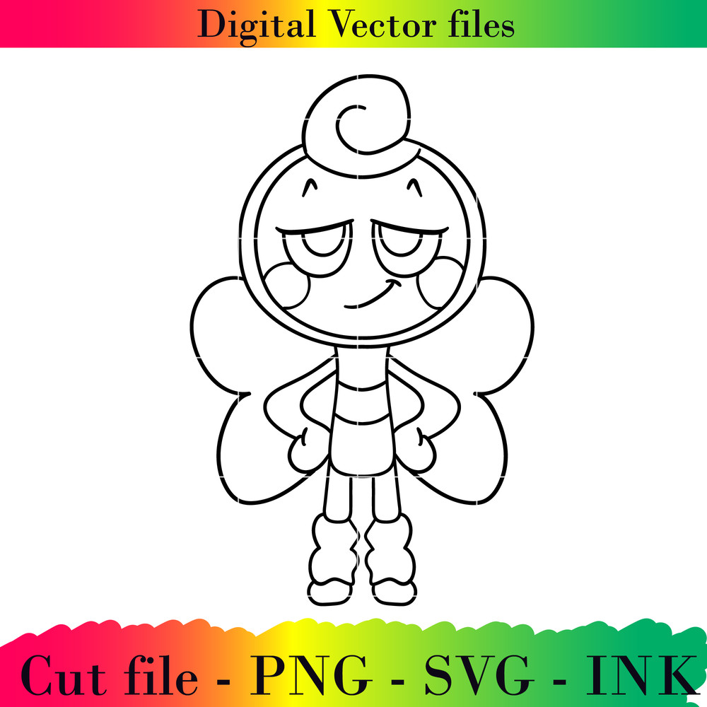Editable Dandy World AI File Project Printable For BirthdaySVGPNGInk Glisten 1