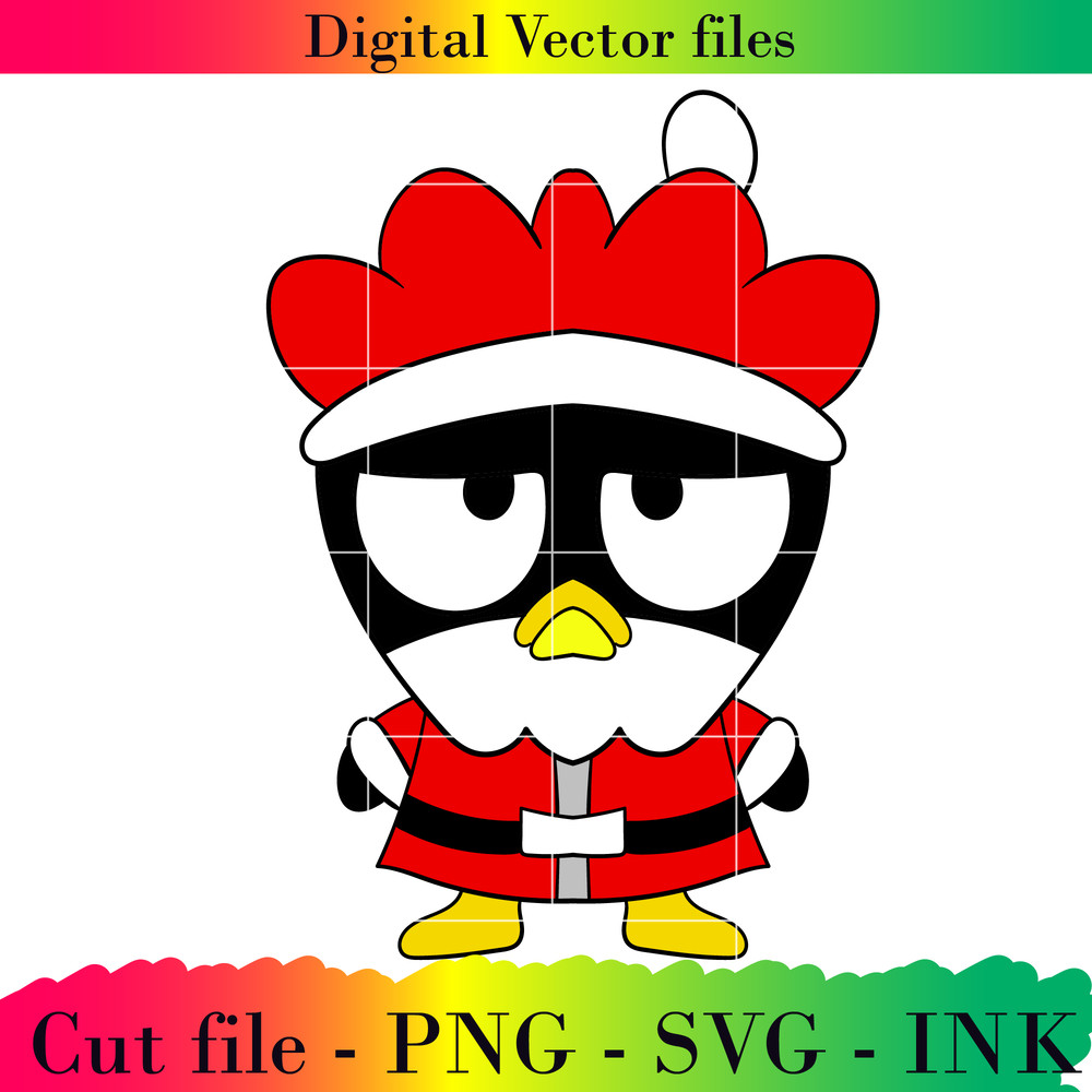Editable Badtz Maru Sanrio Cute Penguin Project Printable For BirthdaySVG PNG InkBadtz Maru Sanrio 0