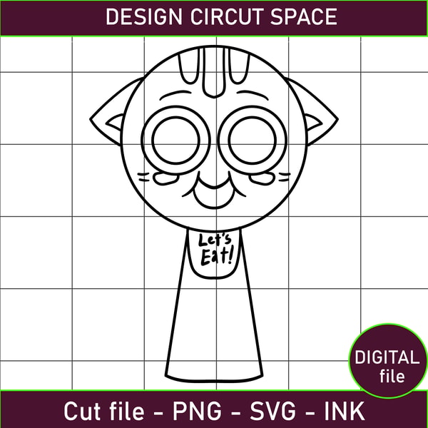 Lilly Sprunki Vector SVG, PNG, INk,Sprunki Chewy Editable SVG, Circut Coloring Pa | Inspire ...