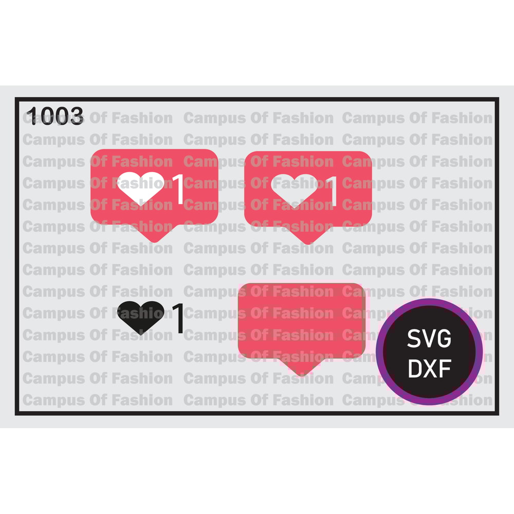 Love Icon SVG Cut File1003 0