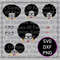 Womans Face SVG Cutfile1021 0