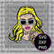 Blond Diva In Shades SVG Cutfile1052 0