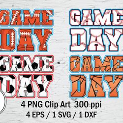 game day bundle clip art & svg-ca1070