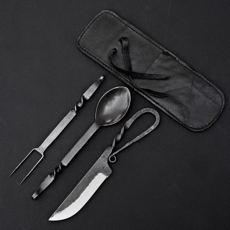Forged Knife Fork Set 3