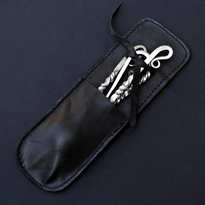 Handmade Forged Knife Fork Set 3