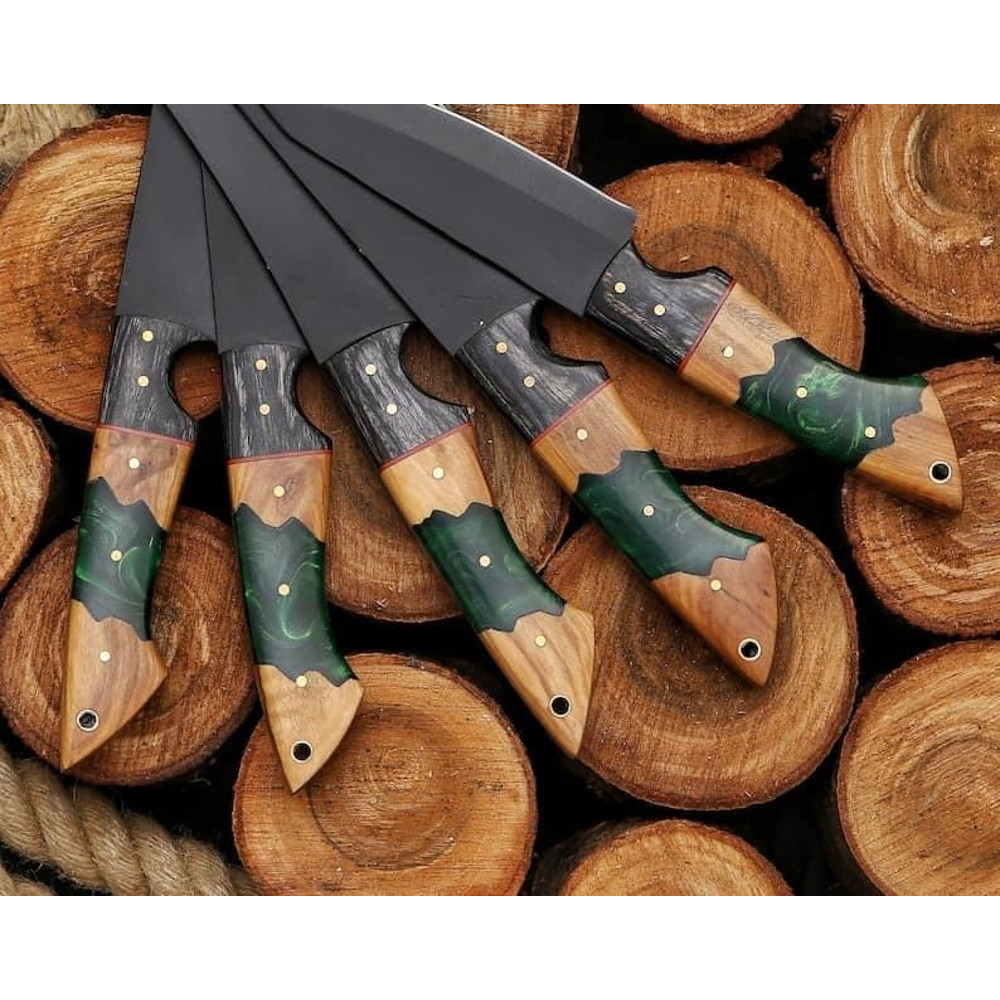 Handmade Corban Steel Chef Knives Set 2