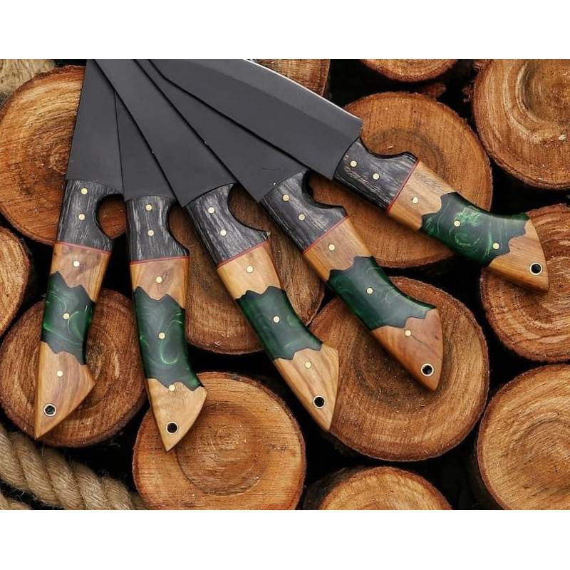 Handmade Corban Steel Chef Knives Set 2