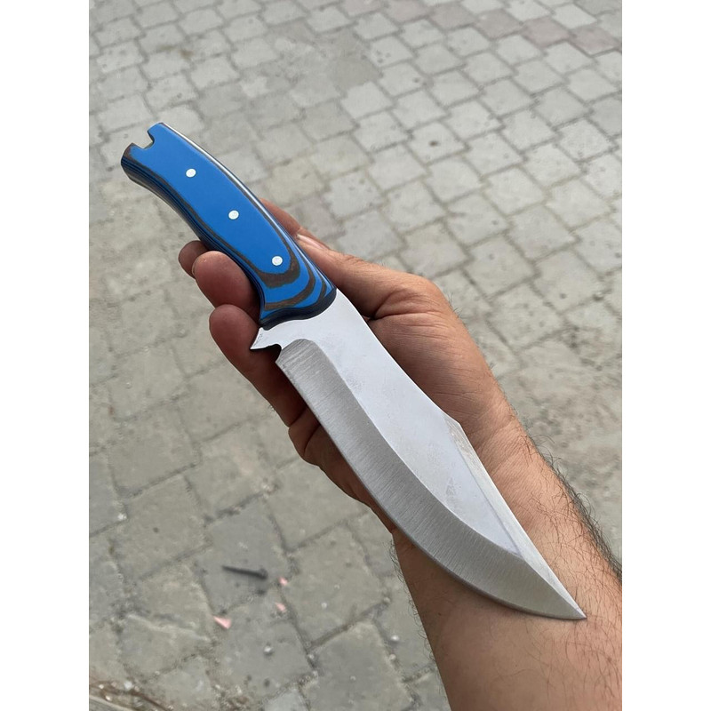 Bushcraft Knive With Sheath Groomsmen Gifts Walnut Handle Camping Hiking Knife 0