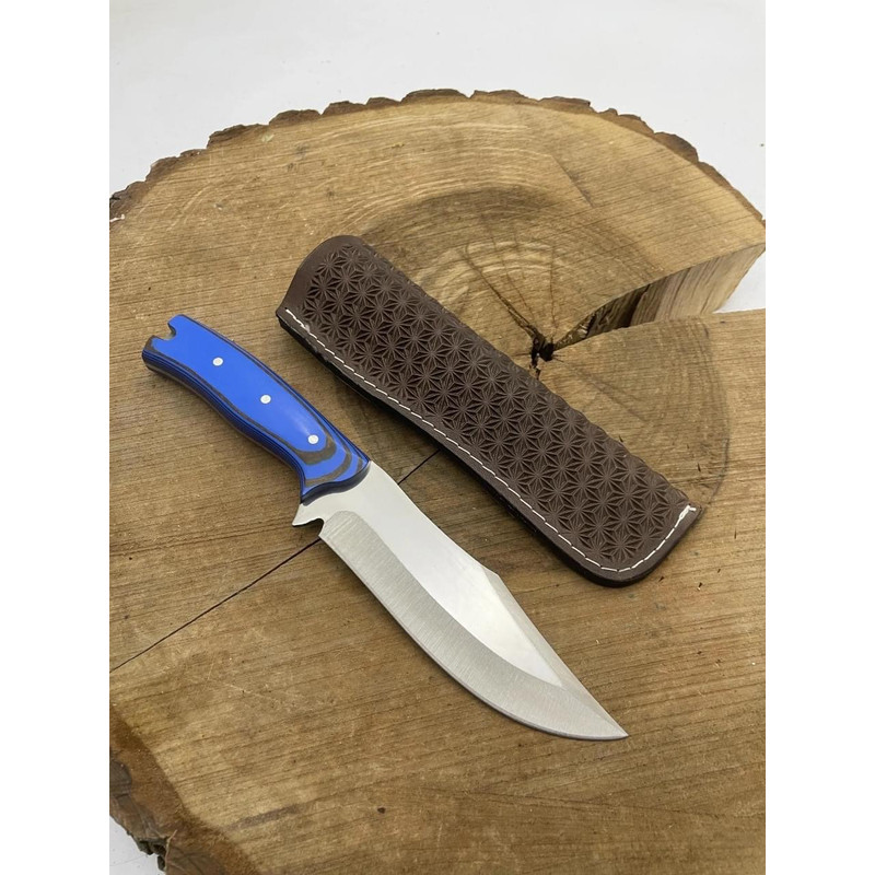 Bushcraft Knive With Sheath Groomsmen Gifts Walnut Handle Camping Hiking Knife 4