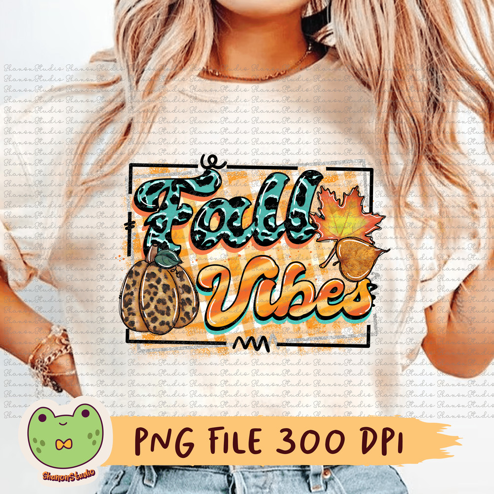 Fall Vibes Png Fall Png Pumpkin Png Leopard Pumpkin Png Orange Plaid Png Autumn Png Pumpkin Harvest 0