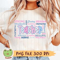 teacher png, back to school png, first day of school png, checkered print png,teacher strong, coquette png, sublimation