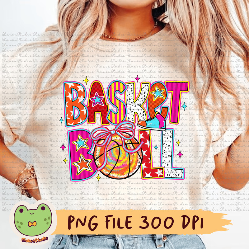 Basketball Png Basketball Lover Png Checkered Png Brushstroke Png Game Day Png Summer Png Sublimati 0