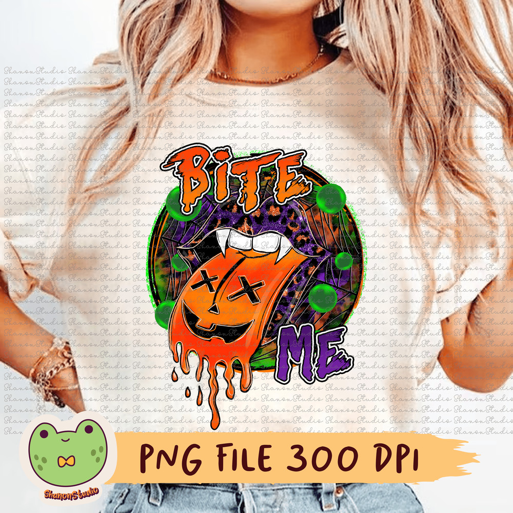 Halloween Shirt Bite Me Shirt Sexy Lips Shirt Leopard Lips Shirt Halloween Monster Shirt Spooky Shi 0