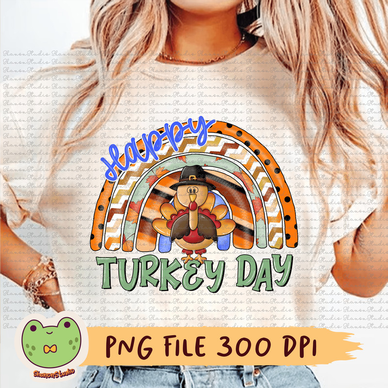 Happy Turkey Day Png Thanksgiving Png Pilgrim Turkey Png Turkey Png Rainbow Png Pumpkin Png Happy T 0