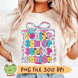 senior 2026 png, coquette checkered png, first day of school png, back to school png, graduation png, sublimation