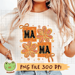 mama png, thanksgiving png, flowers png, fall png, autumn png, coquette png, mother day gifts, sublimation, brushstroke