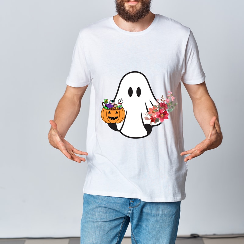 Halloween Ghost PNGSVG PDF Bundle 1