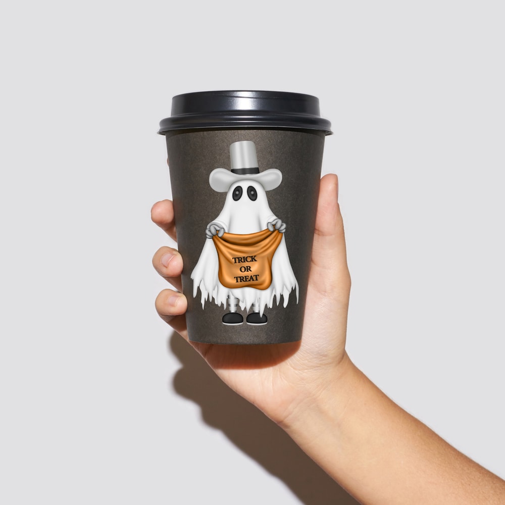 Halloween Ghost Trick OR Treat Provides File SVG PDF PNG 2