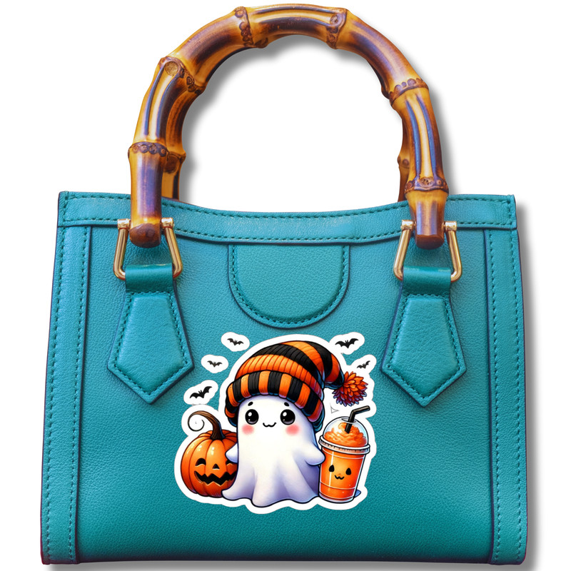 Halloween Stickers Retro Cute Ghost Vintage Halloweem Stickers Stickers For School Office Supplies SVG JPG PNGPDF 3