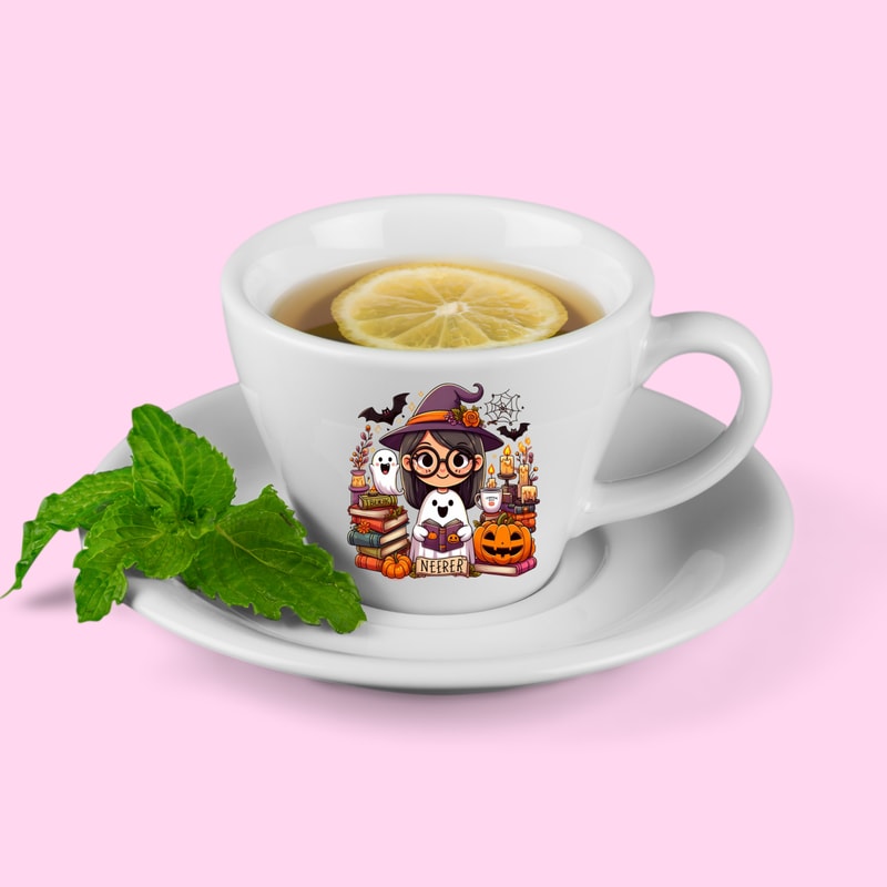 Spooky Scholarly Spirits Cute Ghost Book Nerd Halloween For Teachers Librarians Ghost Halloween Sublimation 2