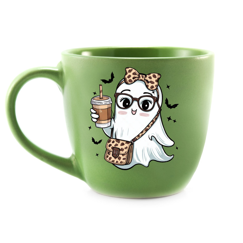 Coquette Ghost Cute Ghost Halloween Coffee Bougie Bougie Ghost Funny Halloween Svg Jpg Png Pdf 2