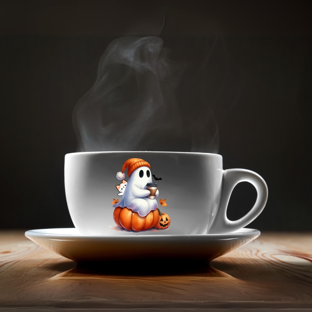 Cute Ghost Cute Halloween Sticker Halloween Decal Ghost Spark Plug Halloween Mugs Pumpkin Halloween Ghost 2