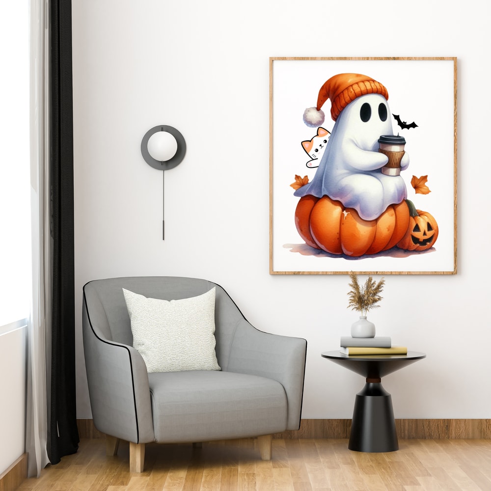 Cute Ghost Cute Halloween Sticker Halloween Decal Ghost Spark Plug Halloween Mugs Pumpkin Halloween Ghost 3