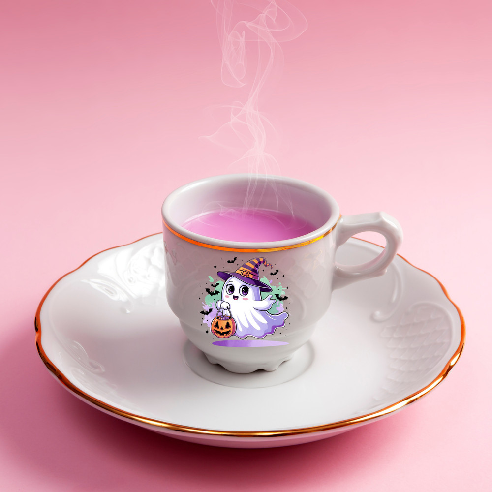 Adorable Halloween Ghost Clipart Set Cute Kawaii Ghost With Pumpkins Cute Halloween Svgjpgpngpdf 2