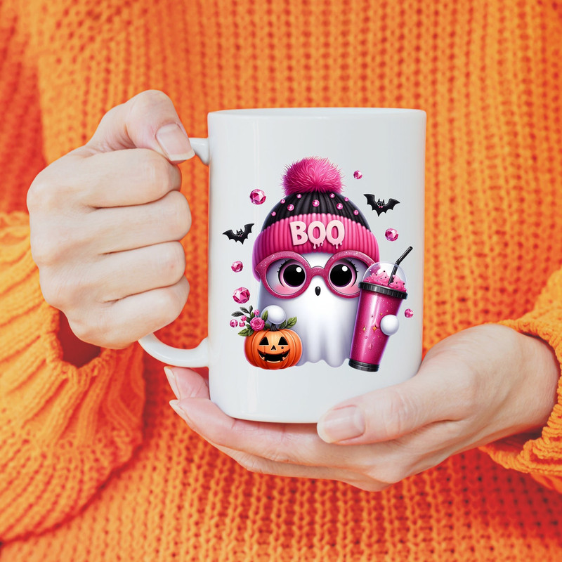 Pink Ghost Png Halloween Pink Ghost Png Halloween Designs Pumpkin Png Halloween Png Mug Png Sticker Png Svg Jpg 2