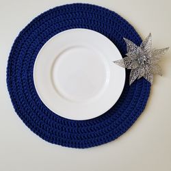 crochet placemat table coaster doily coaster knit napkin christmas gift