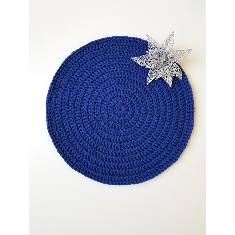 Crochet Placemat Table Coaster Doily Coaster Knit Napkin Christmas Gift 2