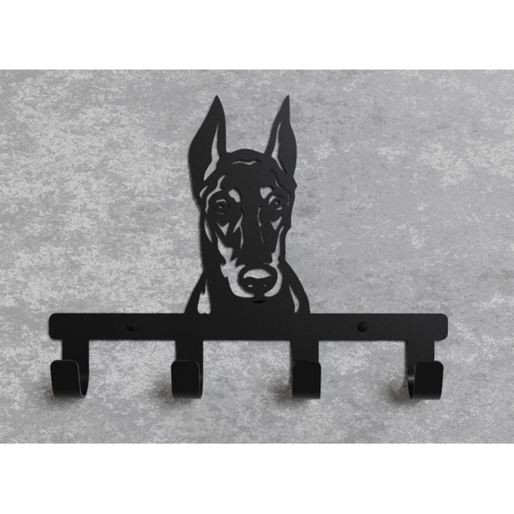 Large Selection Hooks With Dogs Of Different Breeds Wall Hanger 5