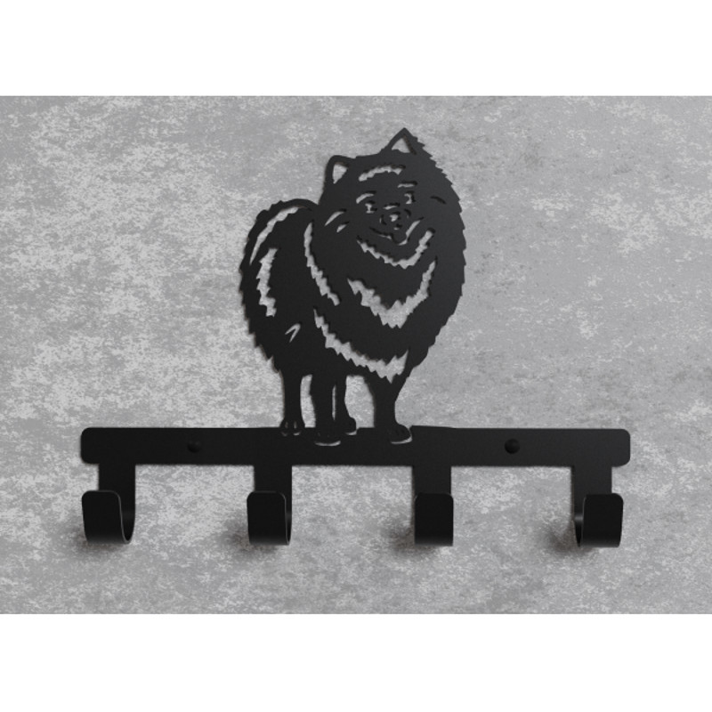 Large Selection Hooks With Dogs Of Different Breeds Wall Hanger 8