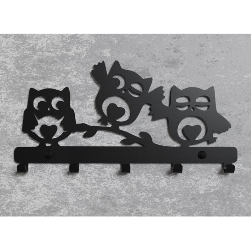 Large Selection Wall Mounted Key Holder With Shelf Metal Key Holder Mail Holder 3