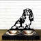 Dog Bowl Stand Personalized Pet Bowl With Stand Cat Dog Bowl Stand Custom Dog Pet Bowl Holder Small Food Bowl Stand 0