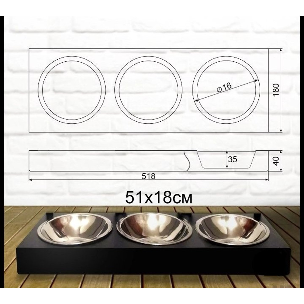 Dog Bowl Stand Personalized Pet Bowl With Stand Cat Dog Bowl Stand Custom Dog Pet Bowl Holder Small Food Bowl Stand 4