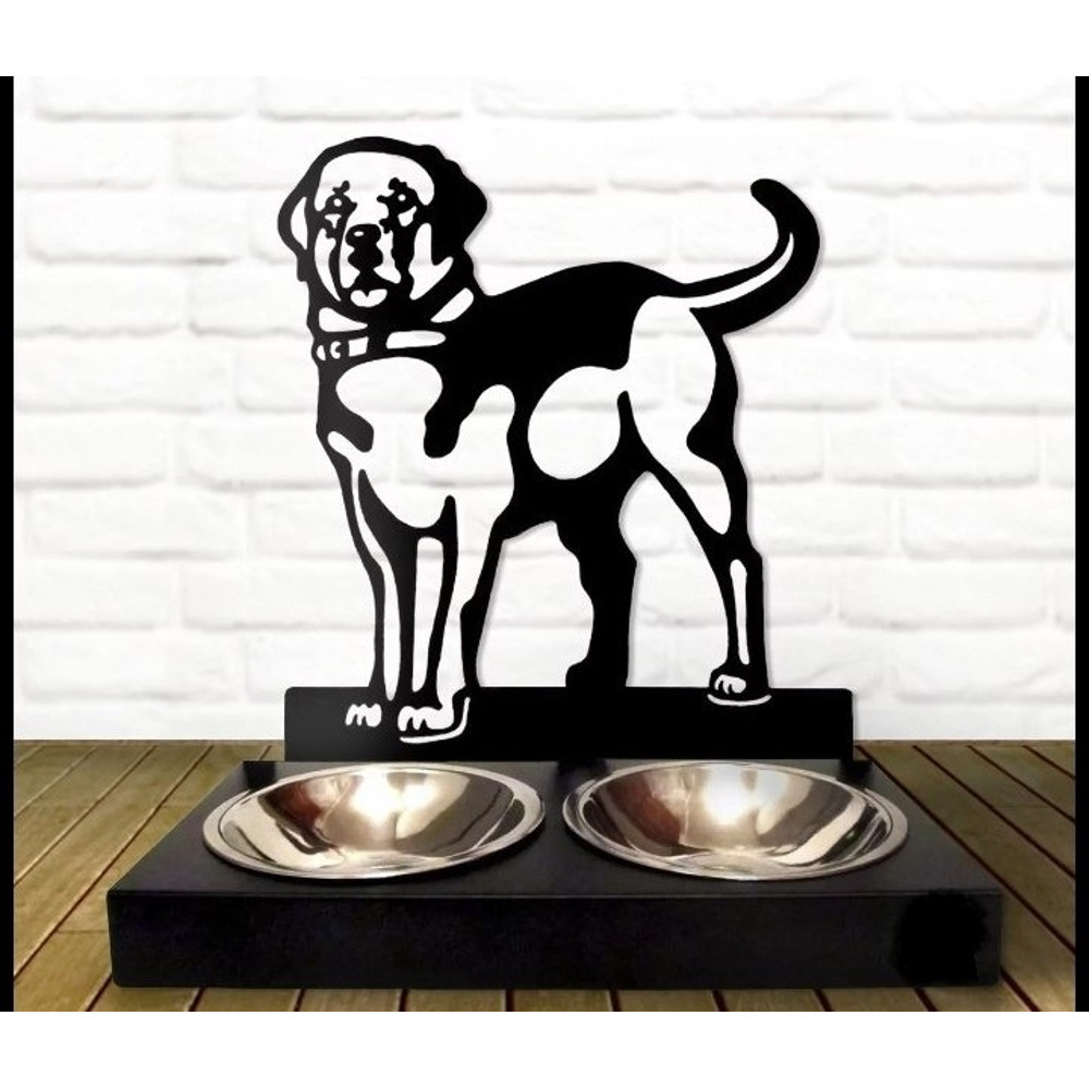 Custom Dog Cat Pet Bowl Personalized Metal Food Water BowlsLabrador Retriever Gift For Dog Breeders Dog Food Bowl Person 0