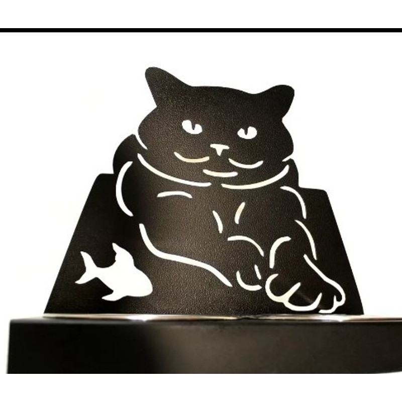 Raised Cat Bowl Modern Metall Raised Cat Stand Cat Feeding Station With 2 Bowls Cat Bowl Medium Dog British Shorthair 0