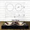 Raised Cat Bowl Modern Metall Raised Cat Stand Cat Feeding Station With 2 Bowls Cat Bowl Medium Dog British Shorthair 4