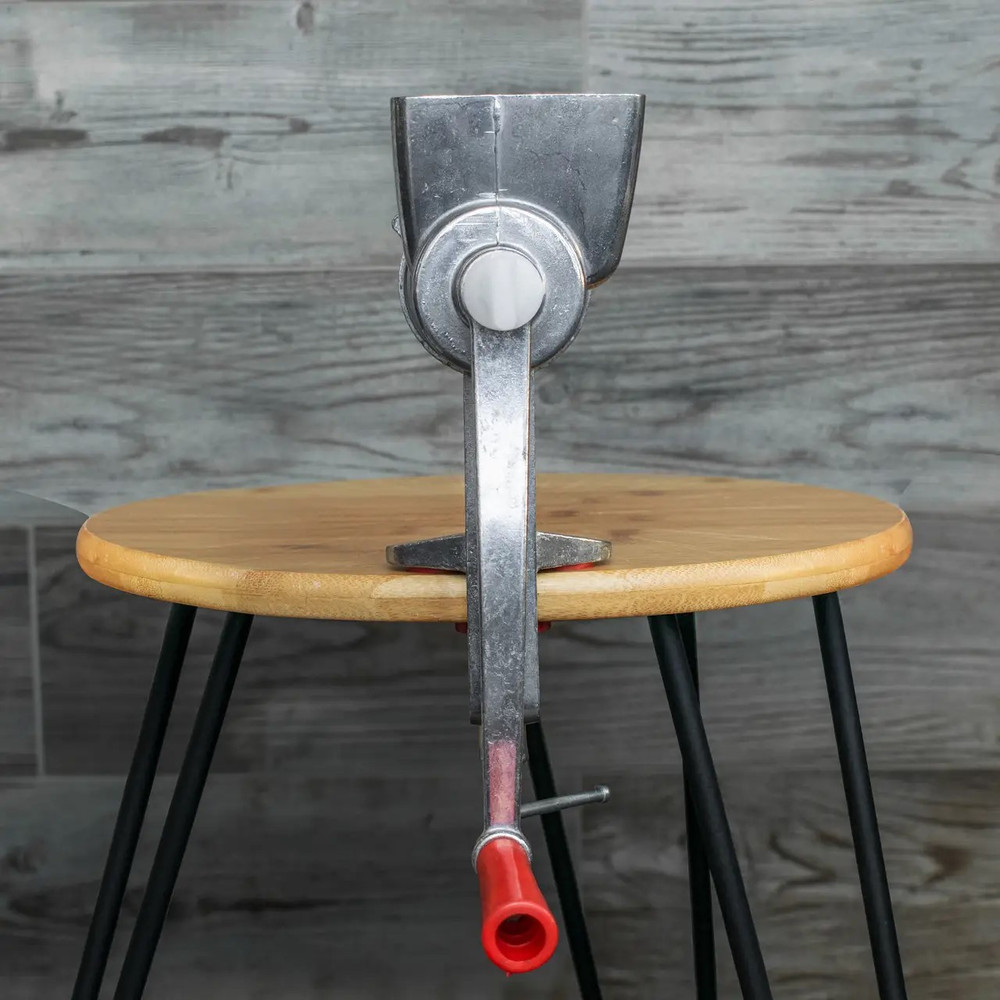 NEW Manual Meat Grinder Tabletop Hand Crank Mincer Myasorubka Ukraine square 2