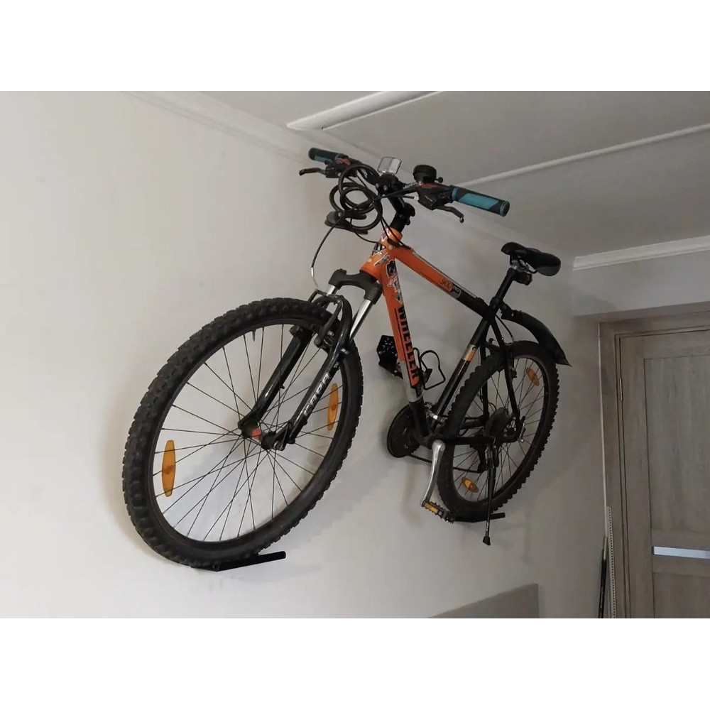 Bike Wall Mount Stylish Saving Bicycle StorageBike Hook For Wall HangingBike Parking Rack For Home Metall 2 Mm 1