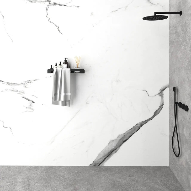Modern Bathroom Shelf With Towel Rack Minimalist Bathroom Organizer Shelf Towel Holder Shelf Bathro 5