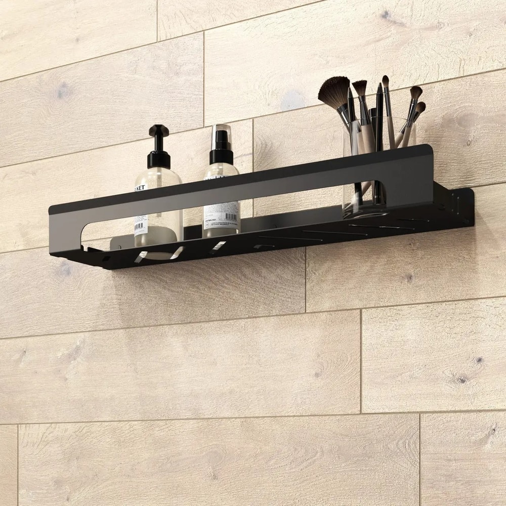 Set Of 3 Pcs Modern Bathroom Shelf With Towel Rack Minimalist Bathroom Organizer Shelf Towel Holder 3